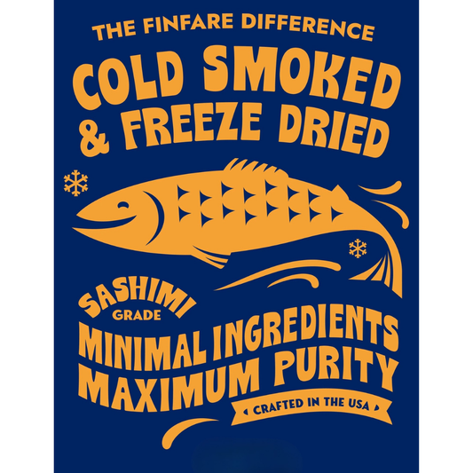 Finfare Freeze-Dried Salmon Nuggets