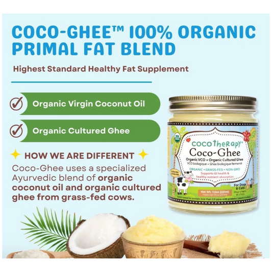 Cocotherapy Coco-Ghee | Organic Coconut Oil with Cultured Ghee