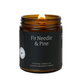 Fontana Essential Oil Candle | Fir Needle + Pine