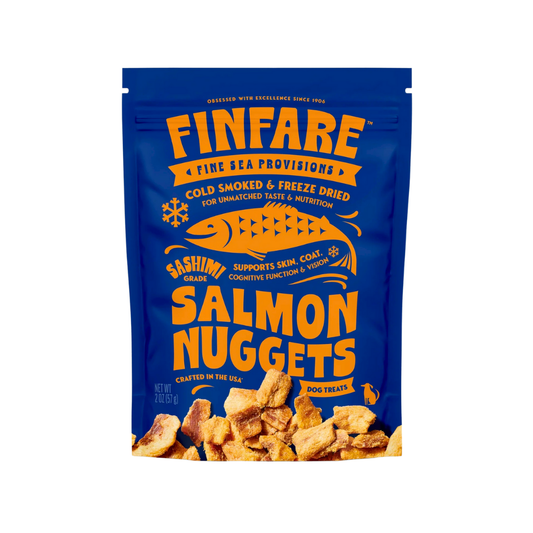 Finfare Freeze-Dried Salmon Nuggets