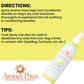 Aroma Paws Dog Coat Spray | Lemongrass Vanilla Bean