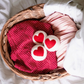 Friendsheep Organic Wool Heart Dog Ball