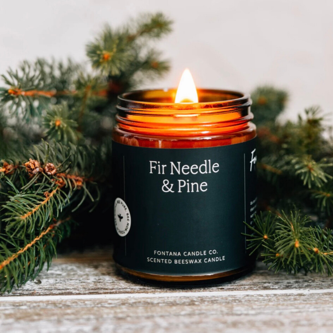 Fontana Essential Oil Candle | Fir Needle + Pine