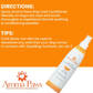 Aroma Paws Dog Coat Spray | Orange Nutmeg Vetiver