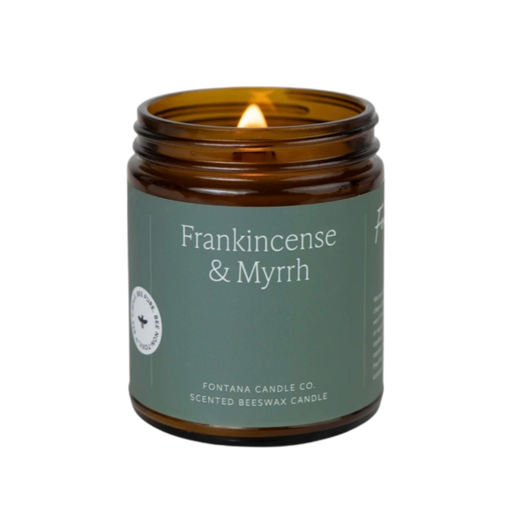 Fontana Essential Oil Candle | Frankincense + Myrrh