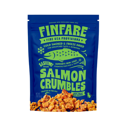 Finfare Freeze-Dried Salmon Crumbles