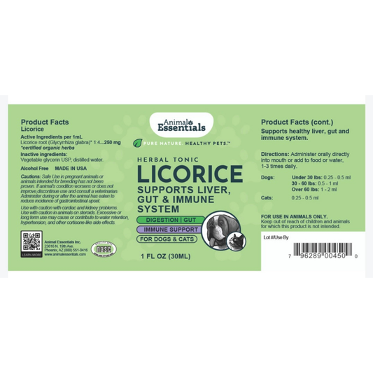 Animal Essentials Licorice Root