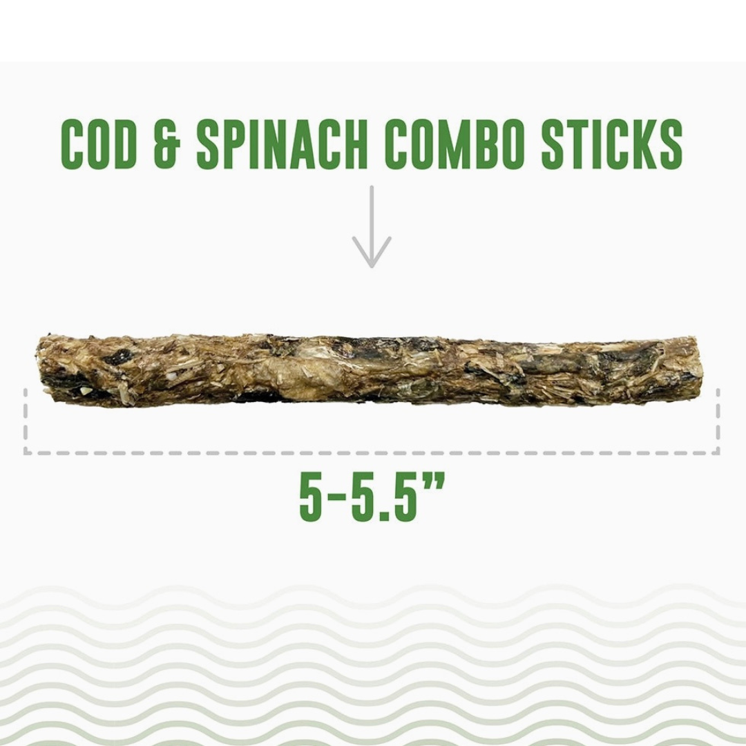 Icelandic+ Cod & Spinach Treat Sticks