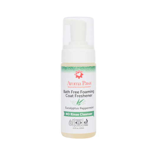 Aroma Paws Waterless Foaming Dog Shampoo | Eucalyptus Peppermint