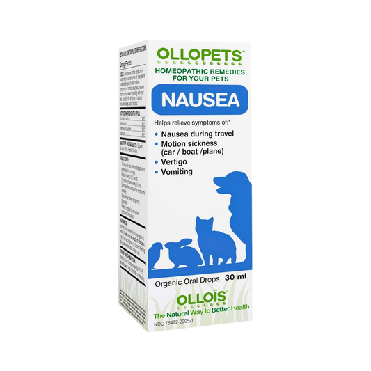 Ollopets Nausea | Homeopathic Upset Stomach Relief