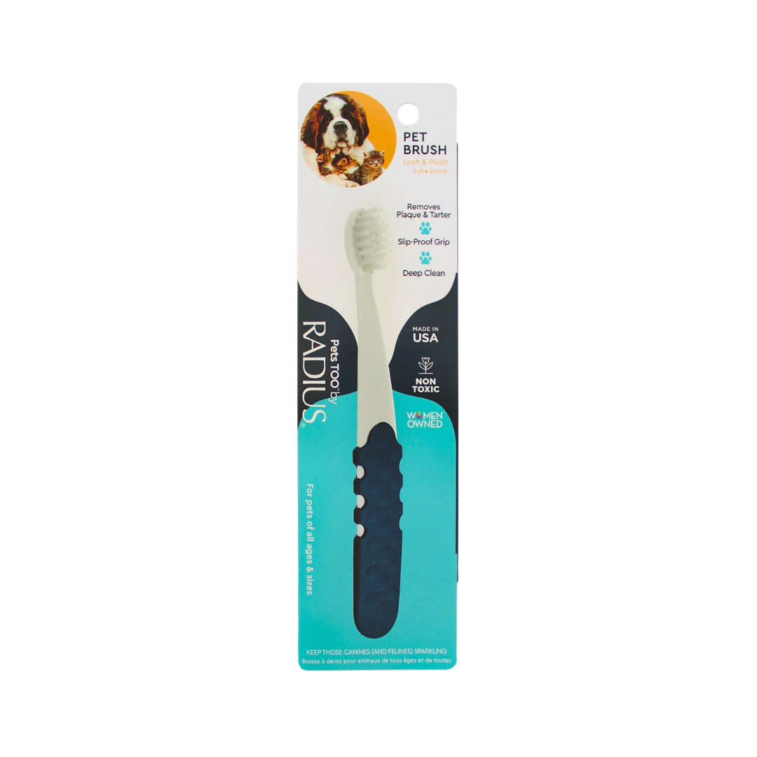 Radius Soft Pet Toothbrush | Gentle Dog Dental Care