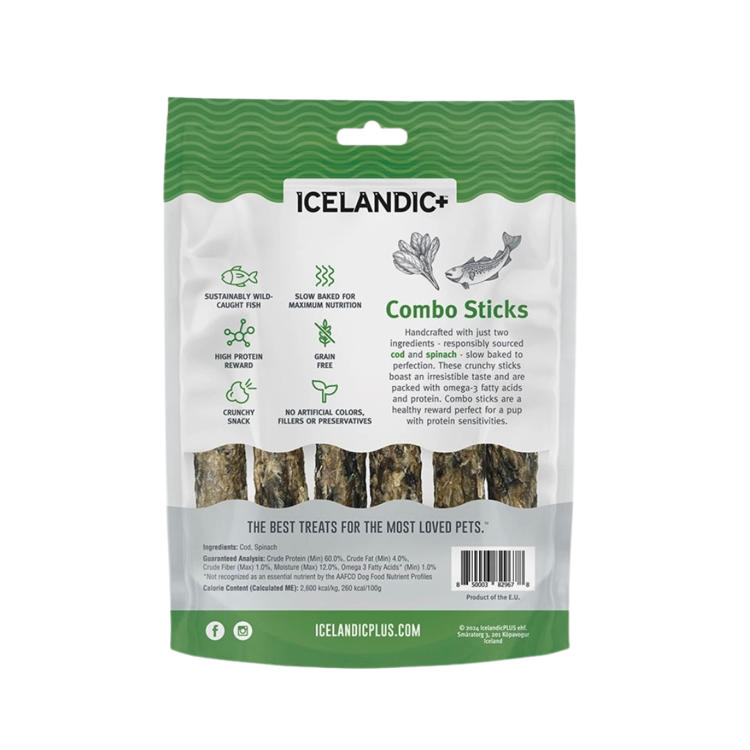 Icelandic+ Cod & Spinach Treat Sticks