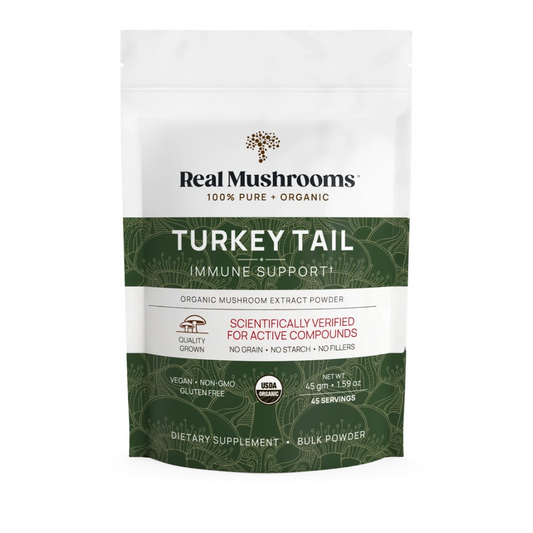 Real Mushrooms Organic Turkey Tail Mushroom