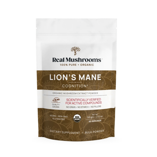 Real Mushrooms Organic Lion’s Mane Mushroom