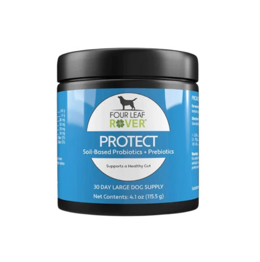 Protect is veterinary-formulated, can be given to all dogs and is especially beneficial to dogs with immune or digestive challenges.