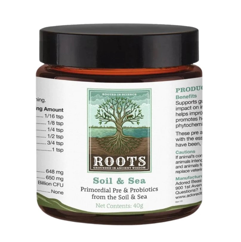 Adored Beast Soil & Sea Primordial Pre & Probiotics The Organic Dog